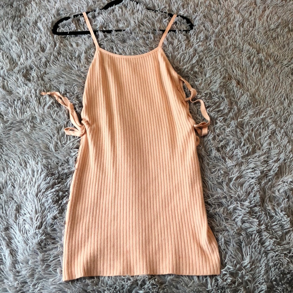 New mini pink dress